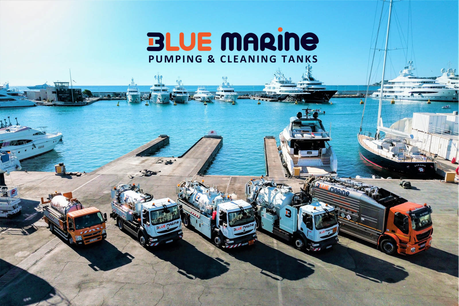 Clean all your tanks aboard your yachts on the French Riviera !
